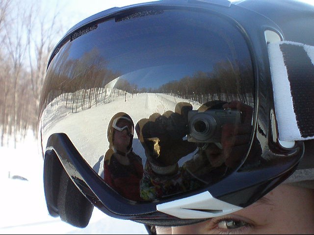Half Pipe Through Goggles