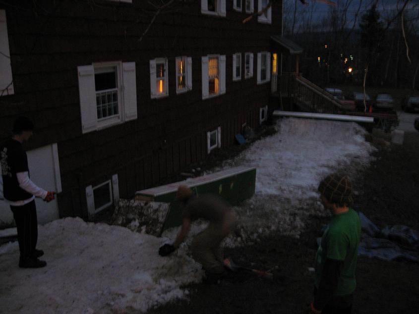 Halloween Rail Jam Setup