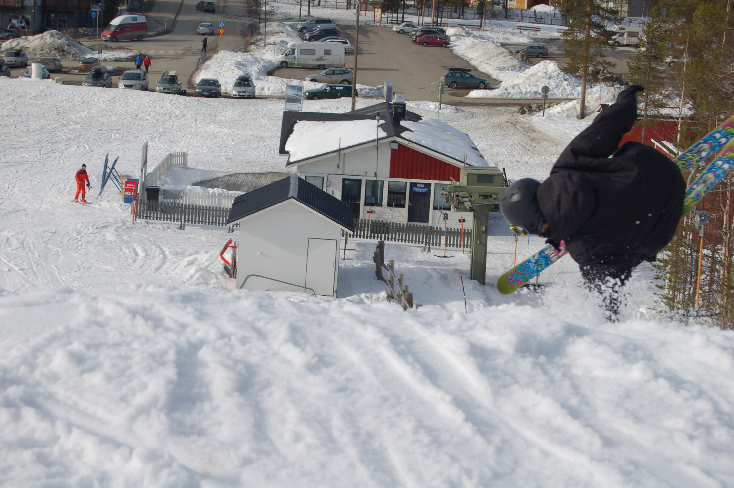 Hand drag or something.