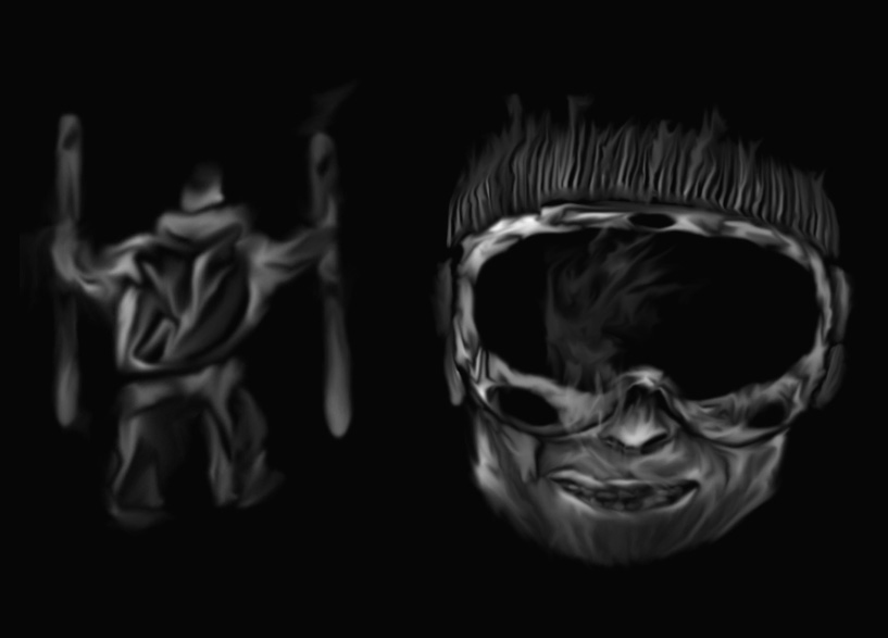 Hand drawn on photoshop