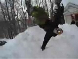 Hand Plant on the little qp