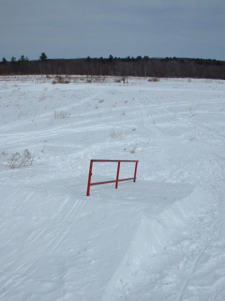 hand rail in a field style