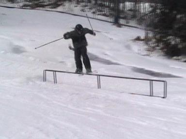 handrail at wachusett