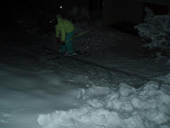 Handrail nightsession