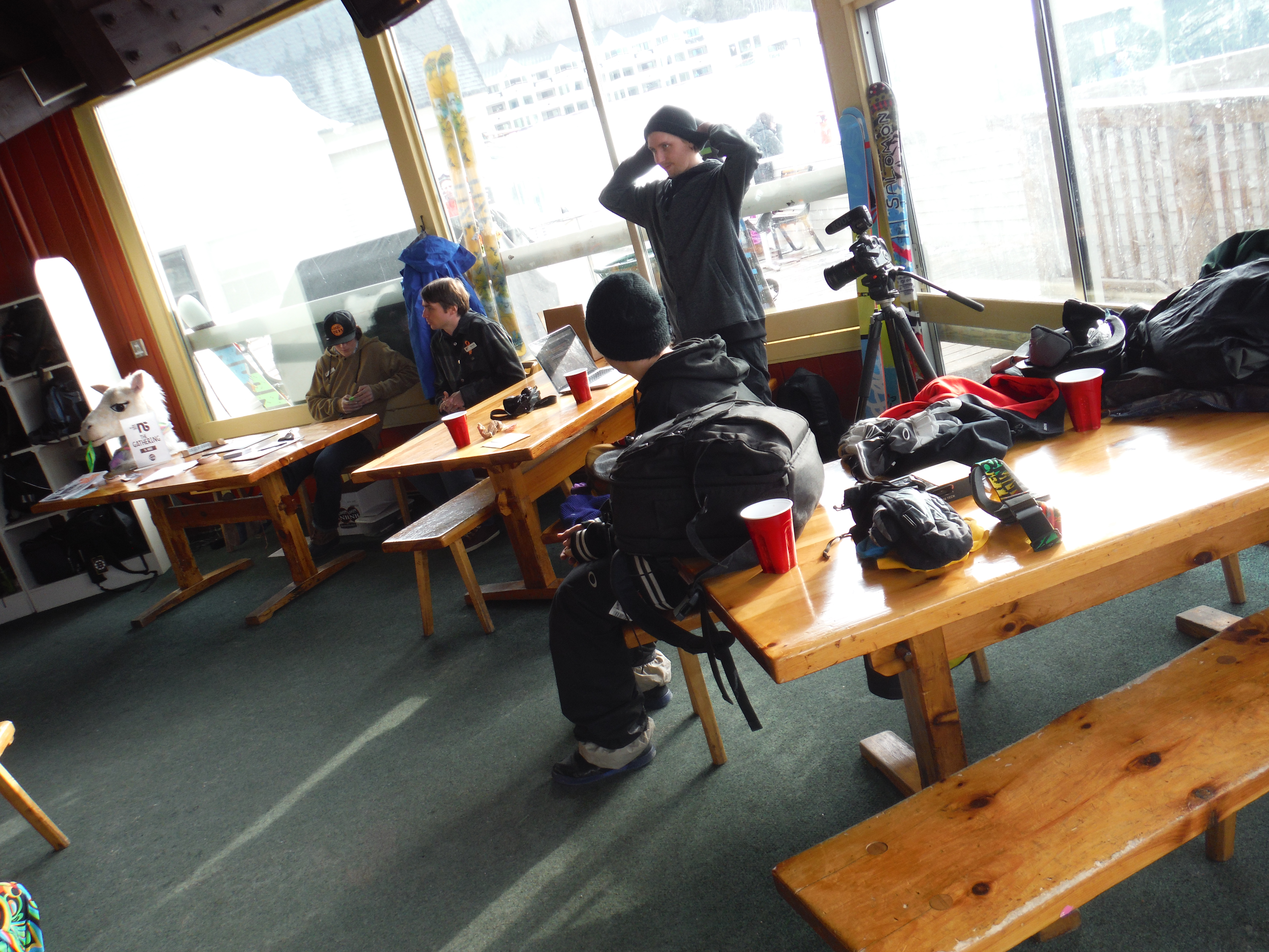 Hanging with the NS crew at Loon