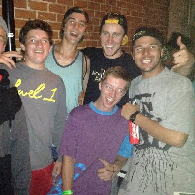 Hanging with Tom Wallish and Chris Logan