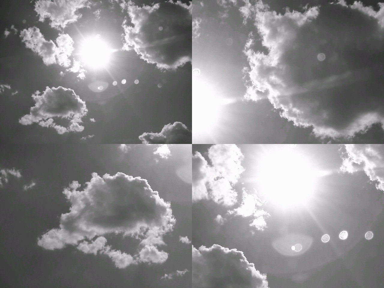 Happy day in the sky