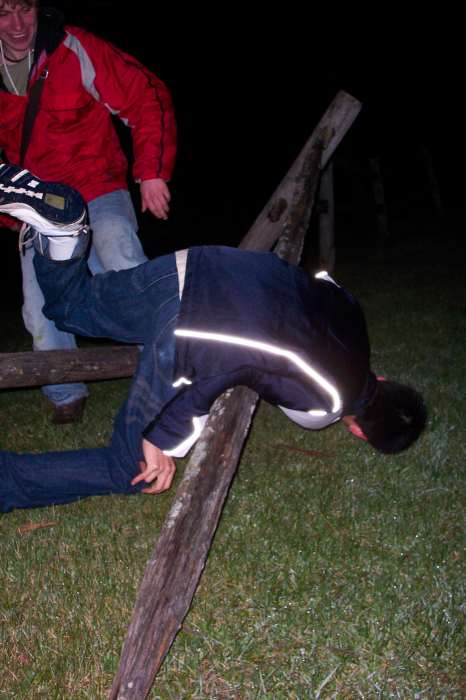 Hard Core Drunken Fall.