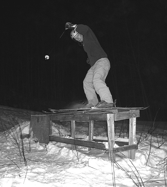 has to be the crappiest press box i've ever ridden