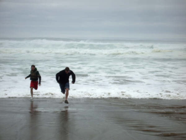 havin fun on the coast