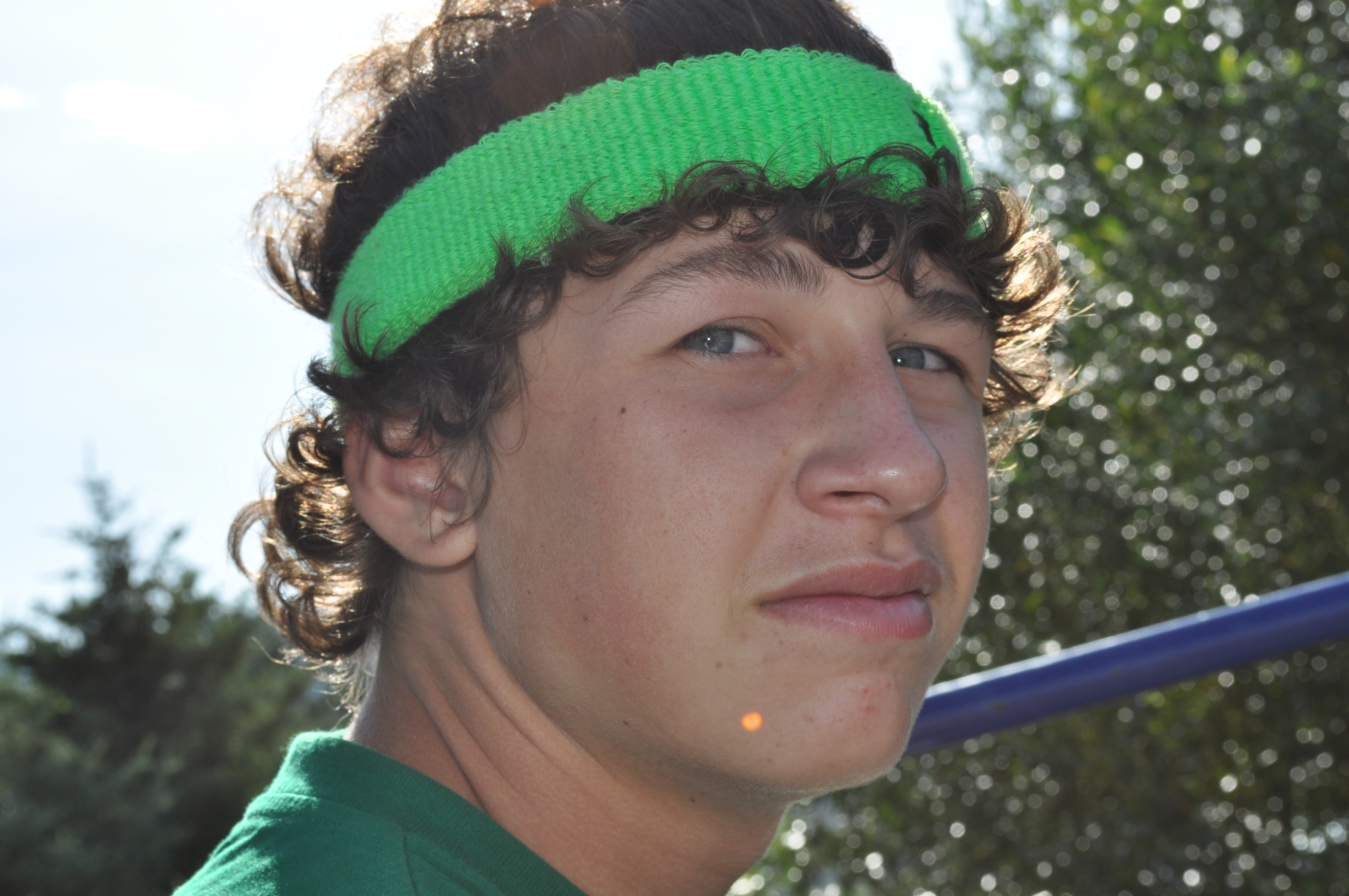 Having fun in the sun