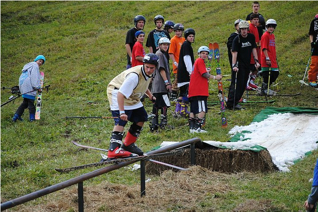 Hay Bails and Grind Rails