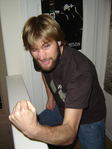 He' s ready to party