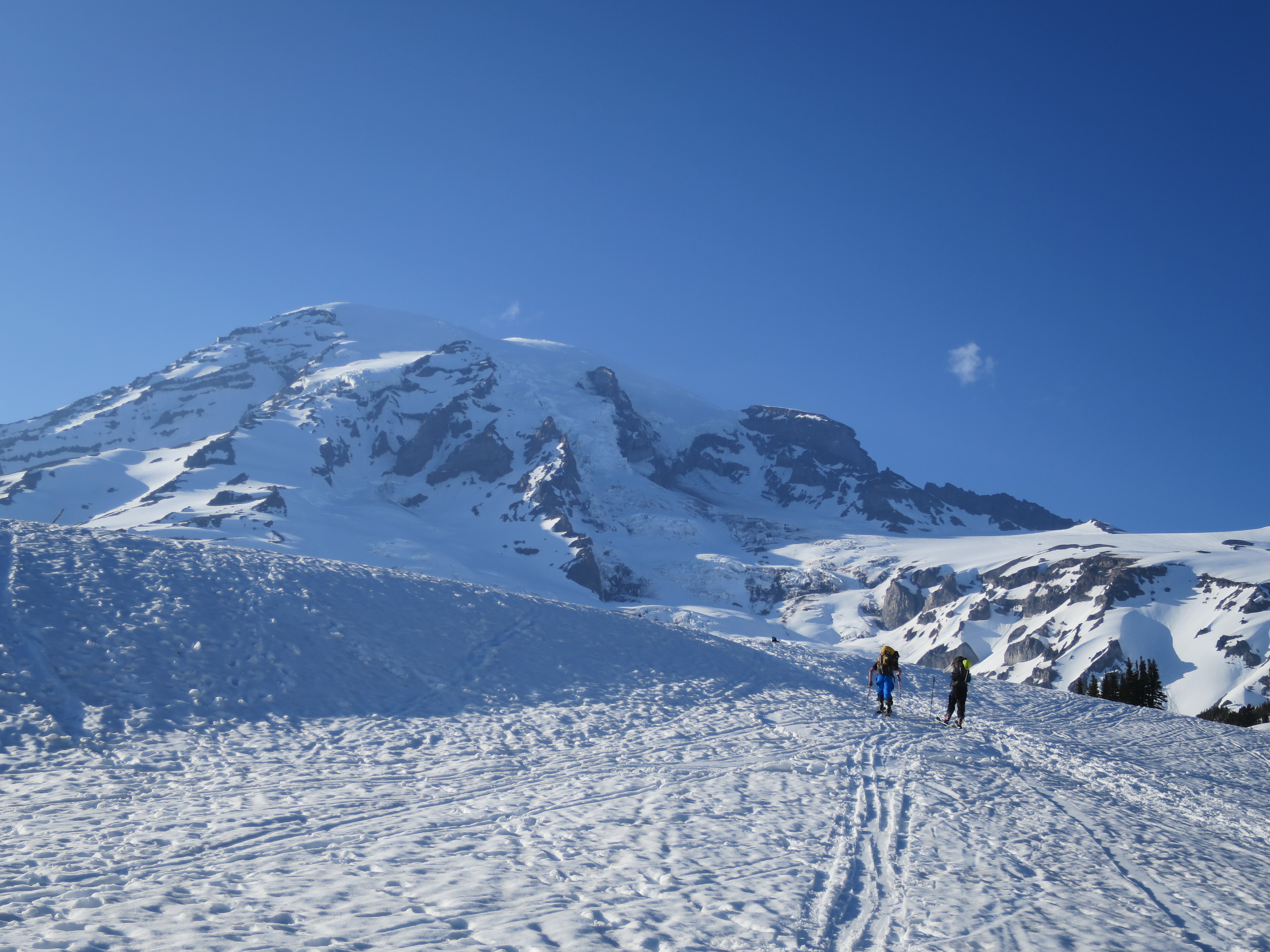 Heading up Ranier