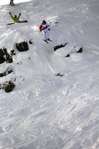 Headwall cliff