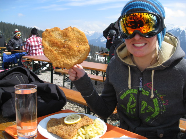 Heart Shaped Schnitzel