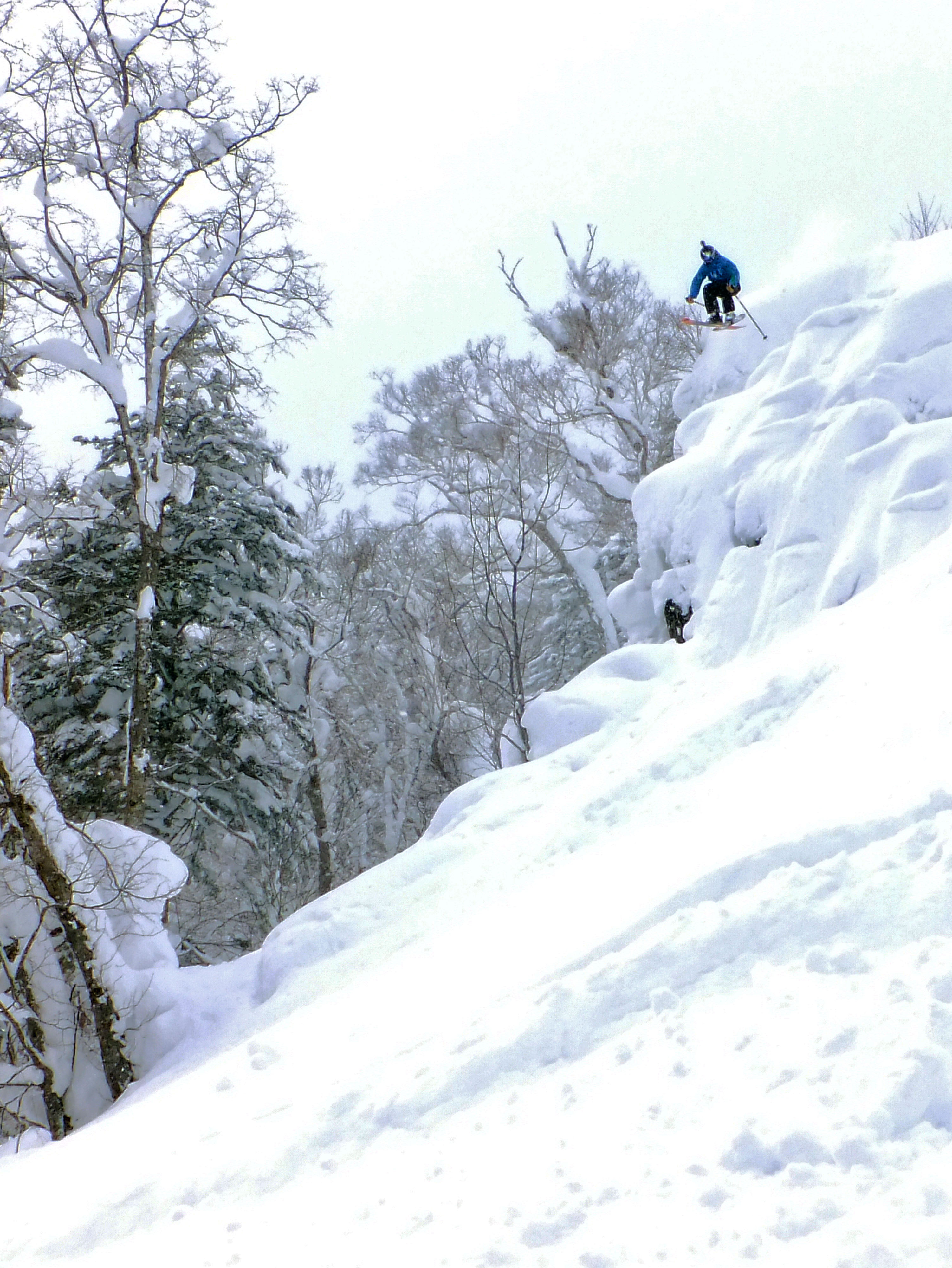 Heavenly Cliff #JAPOW
