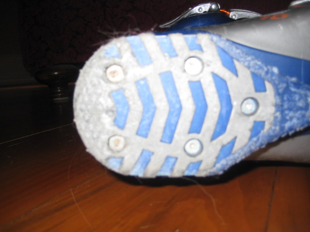 Heel of atomic boots