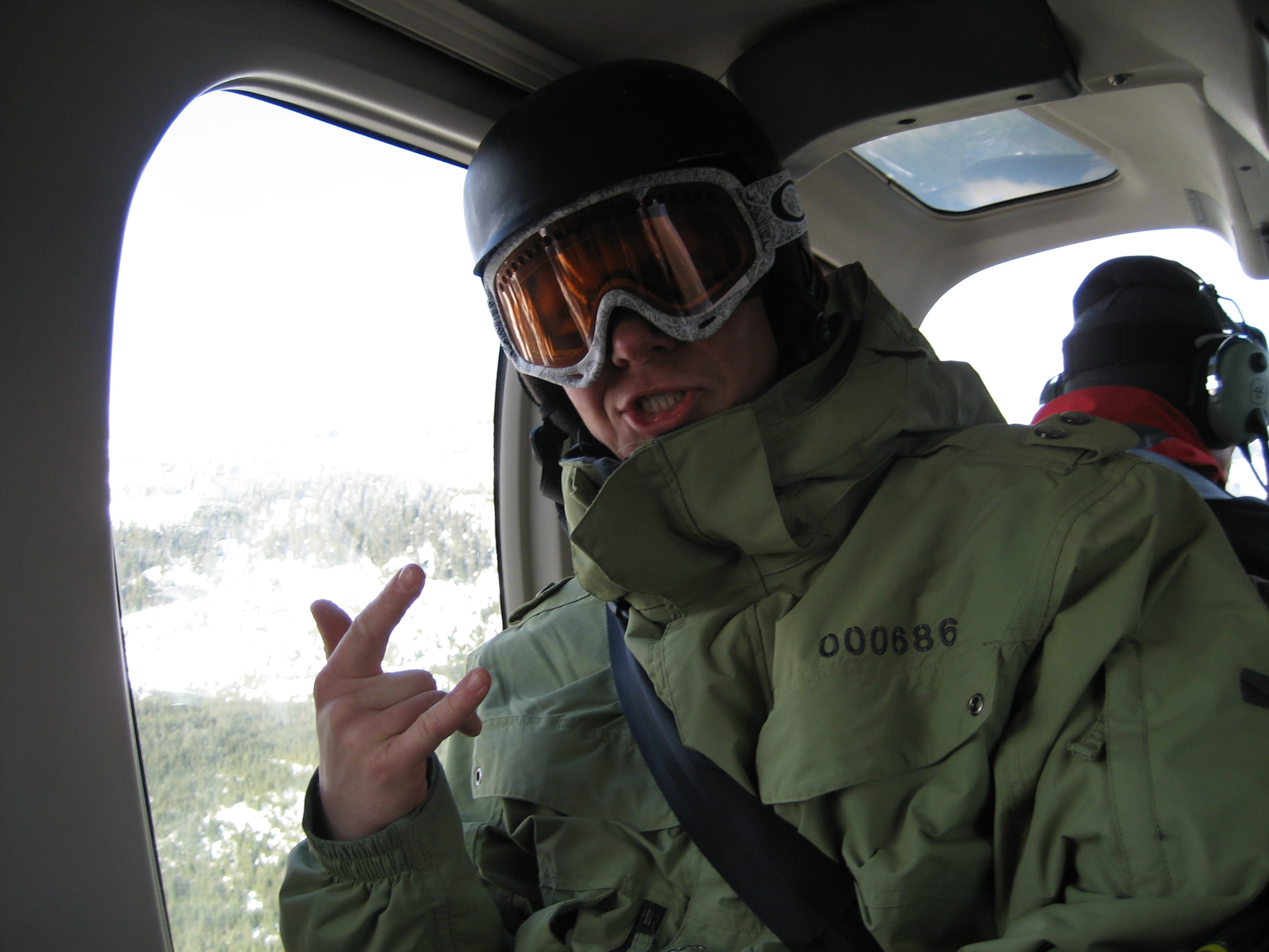Heli trip hell yeah