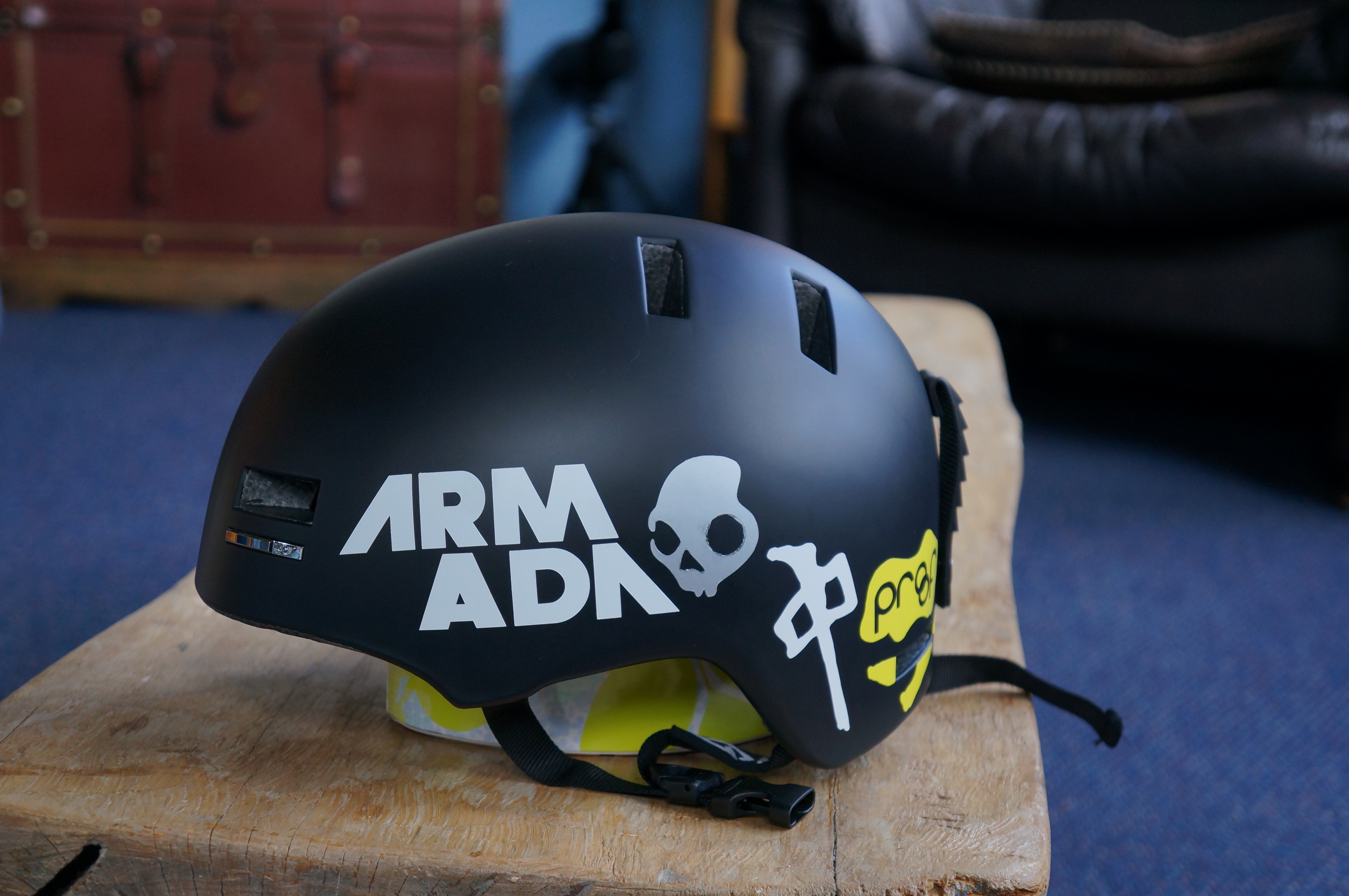 Helmet Sticker job