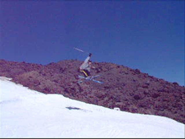 here ya have it, the only picture of me skiing...shitty quality i know.