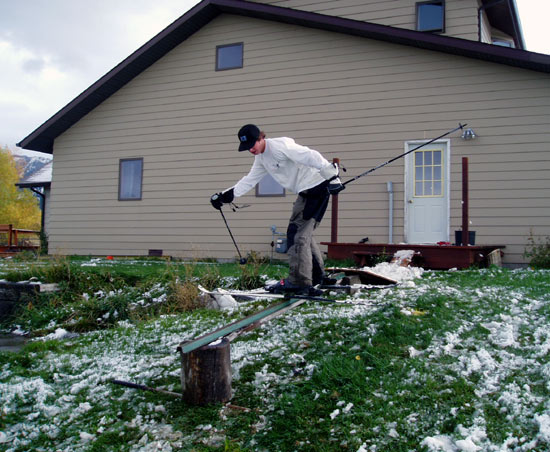 Hey, It snowed today!