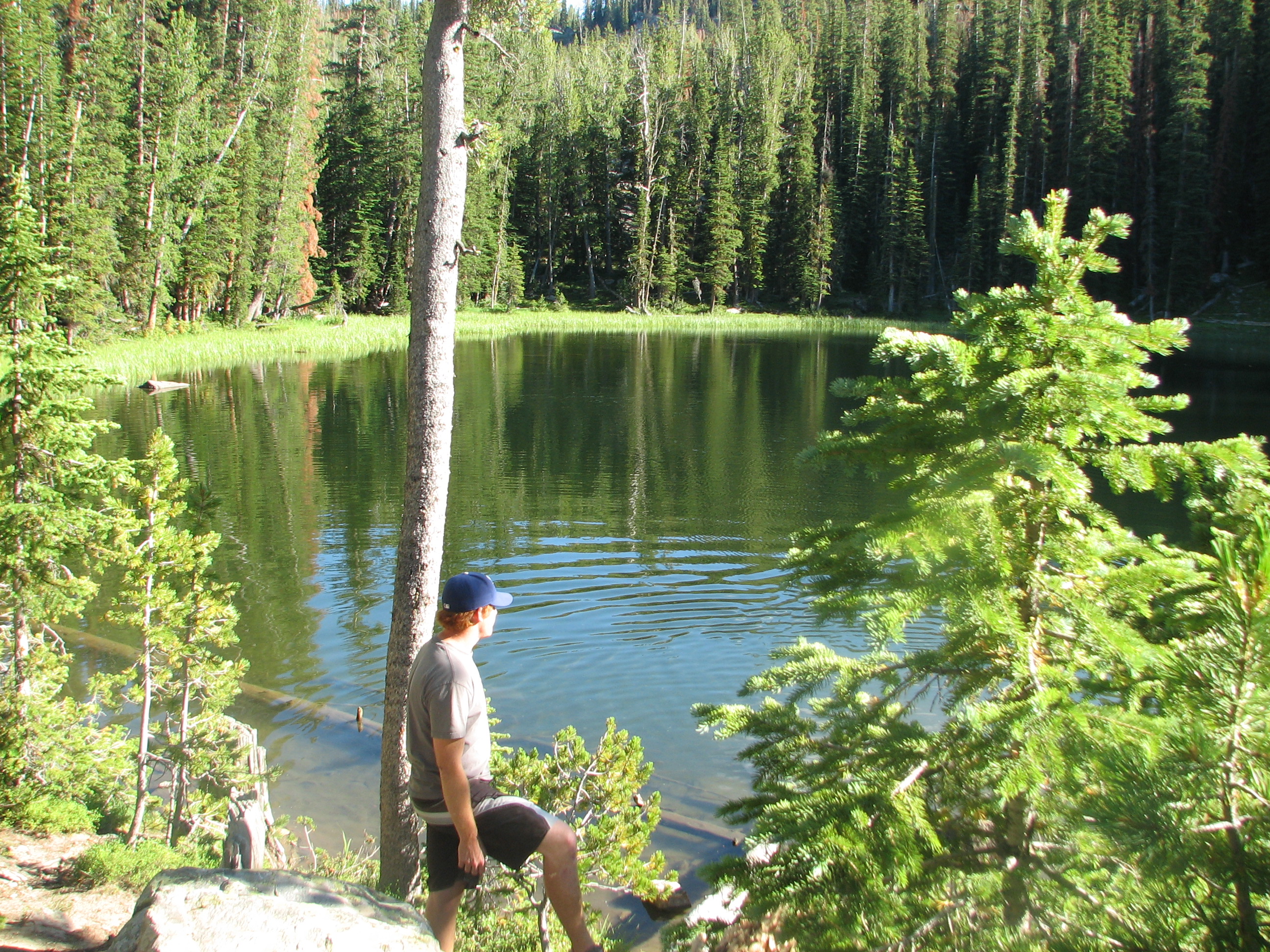 Hidden lake, gallatin mnts, mt