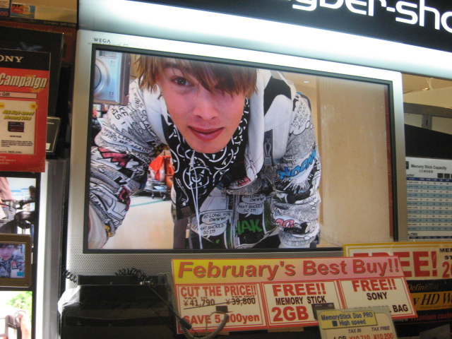 High def tv and video camera photo