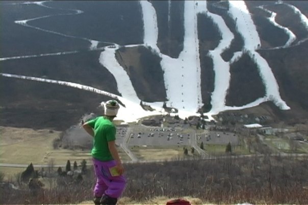 Hiked the opposite mountain