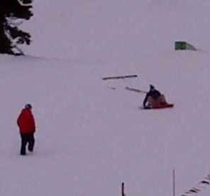 Hikin after i ate shit