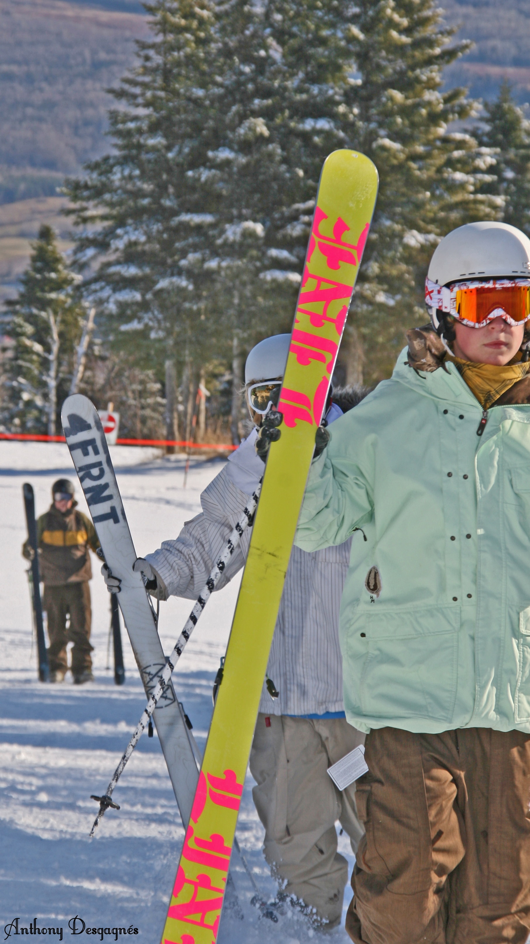 Hiking at the beginning the season