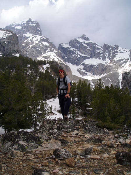 Hiking in the shadow of the Grand