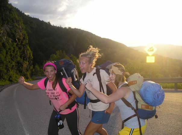 Hiking the long trail