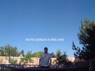 hitting bottom on a tramp