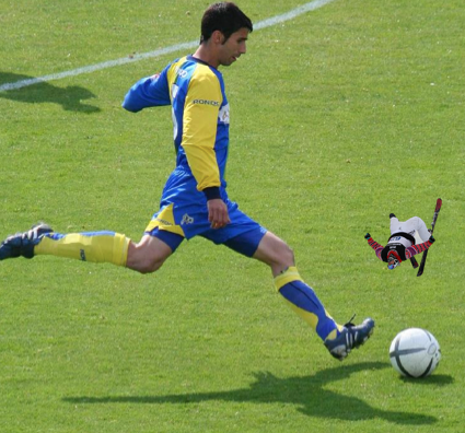 Hitting em kickers eh