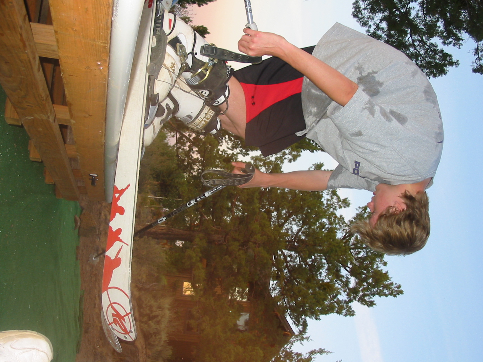 Hitting my backyard setup - 1 of 4