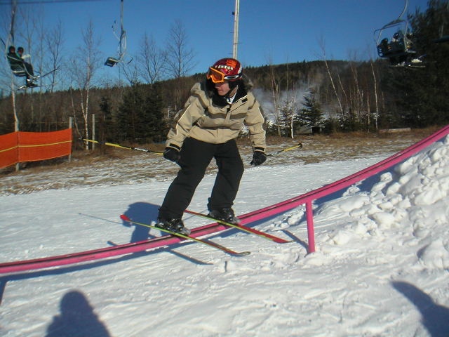 Hitting the Teacup rail