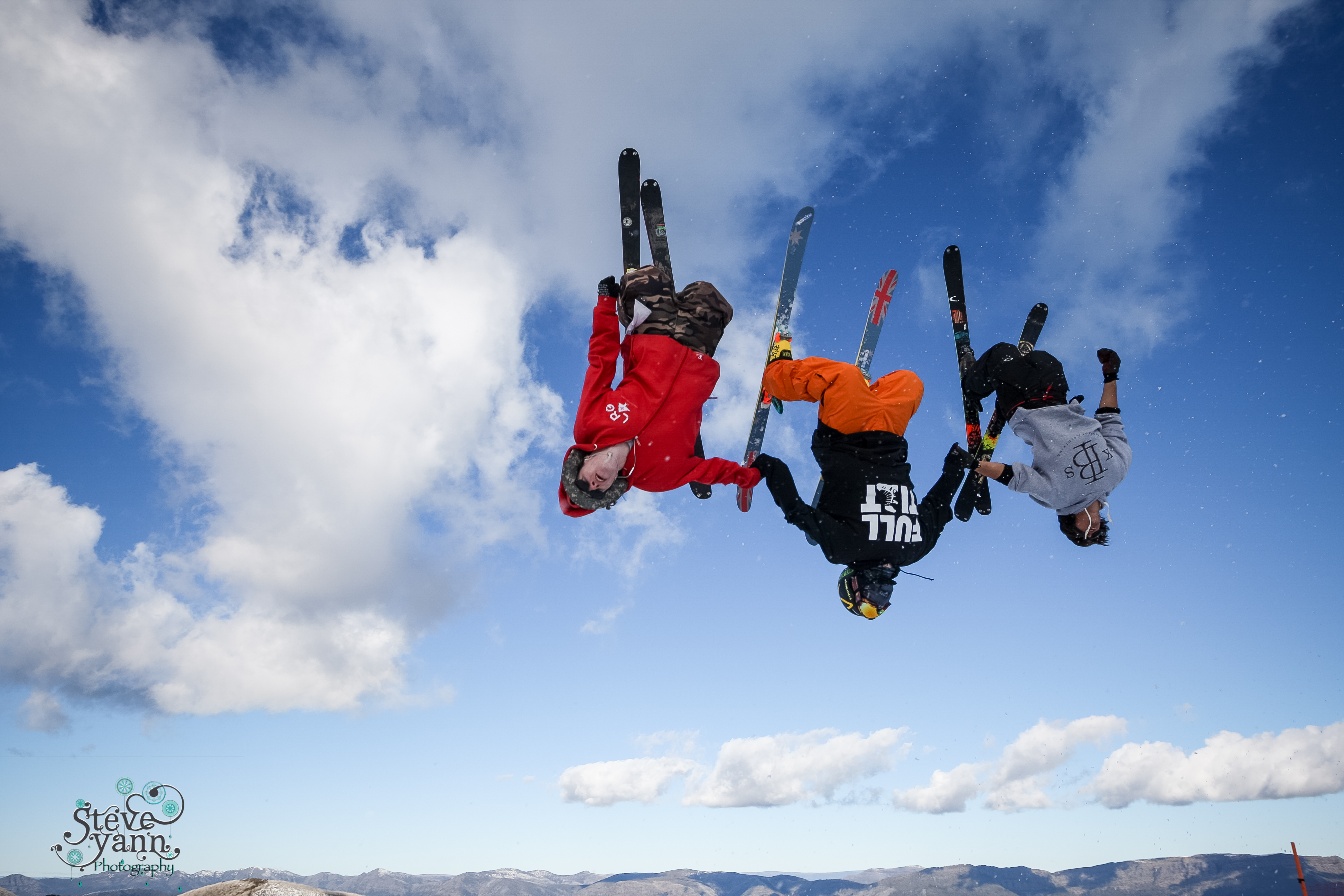 Holding hands and sending backies