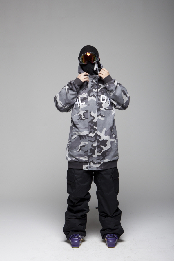 HOLIDAYOUTERWEAR-player hoodie zipup