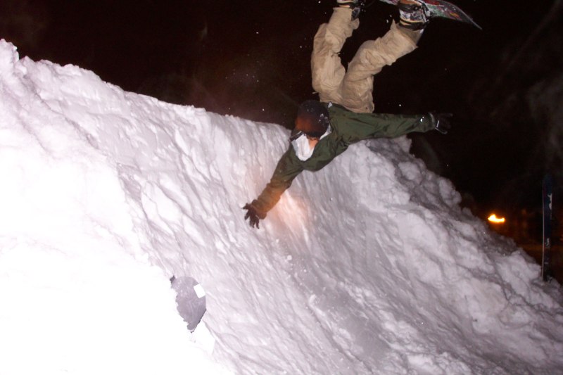 home made quarter pipe