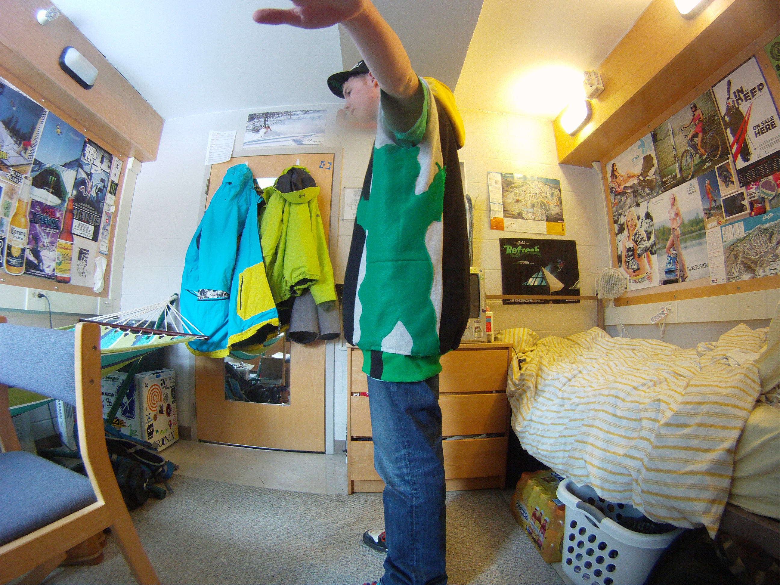 Home made reversible vest side 2