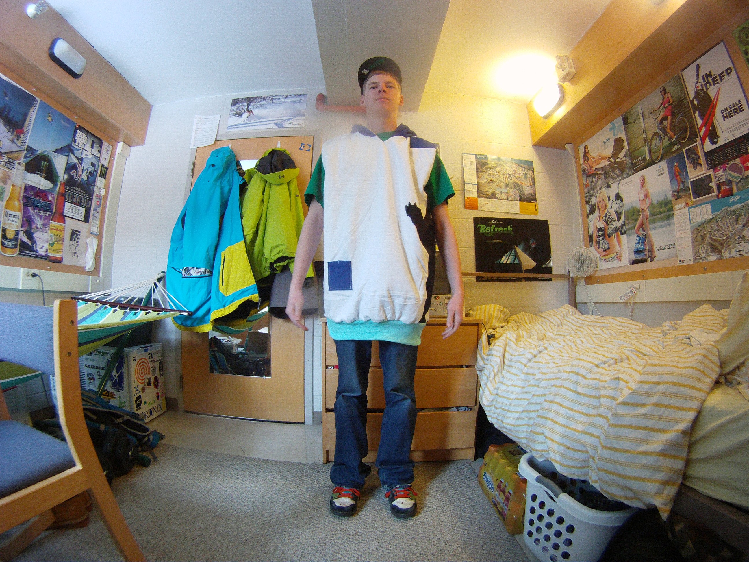 Home made reversible vest