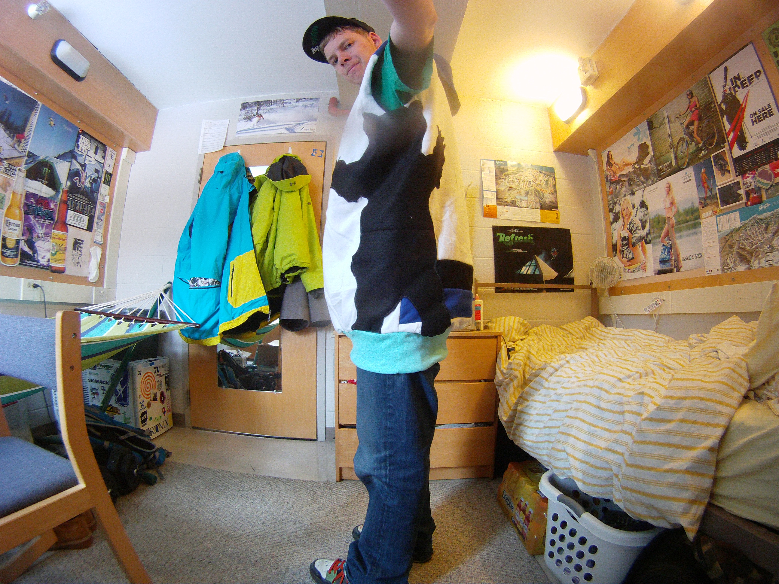 Home made reversible vest