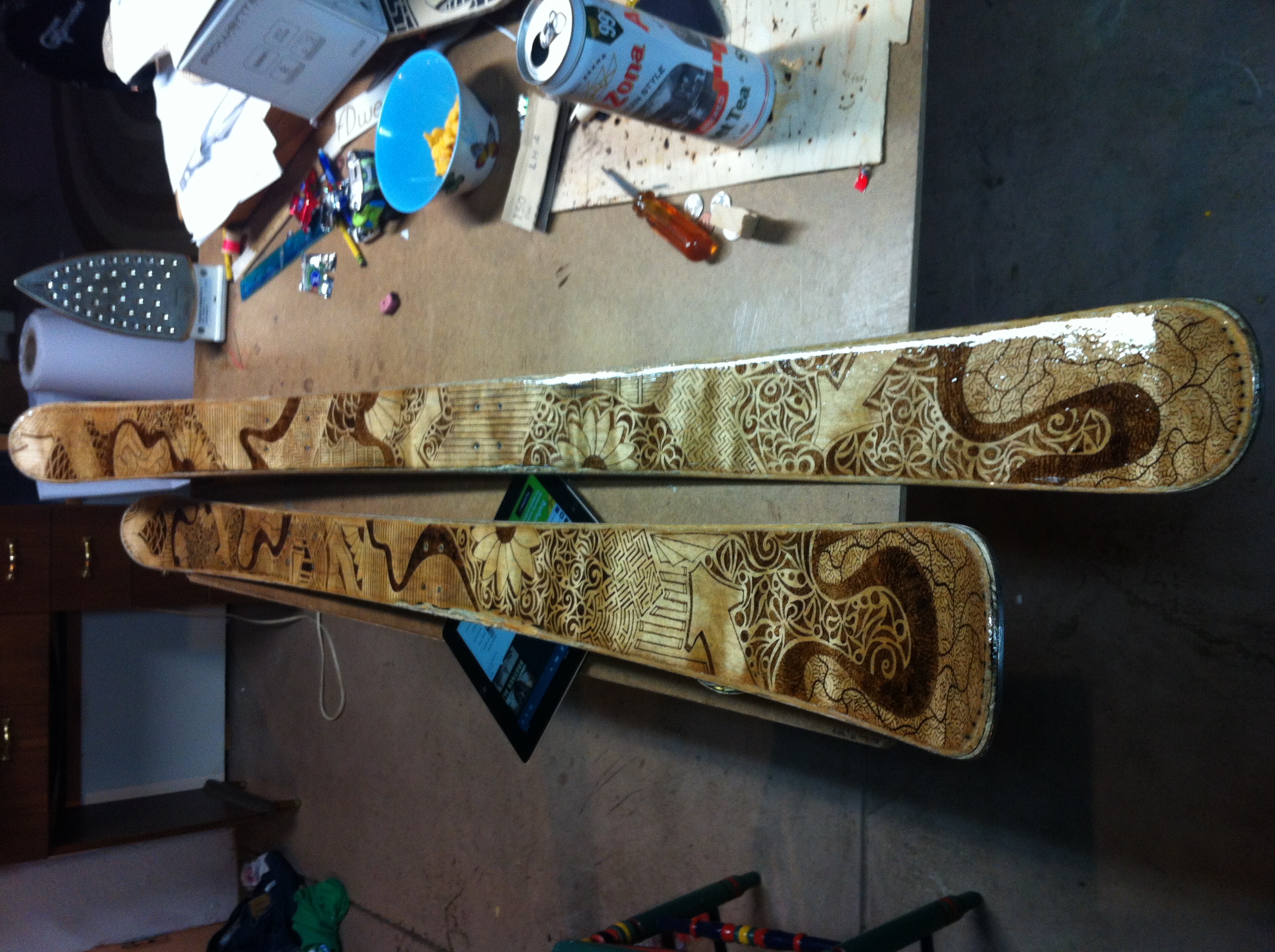 Homemade Line Afterbang Graphics