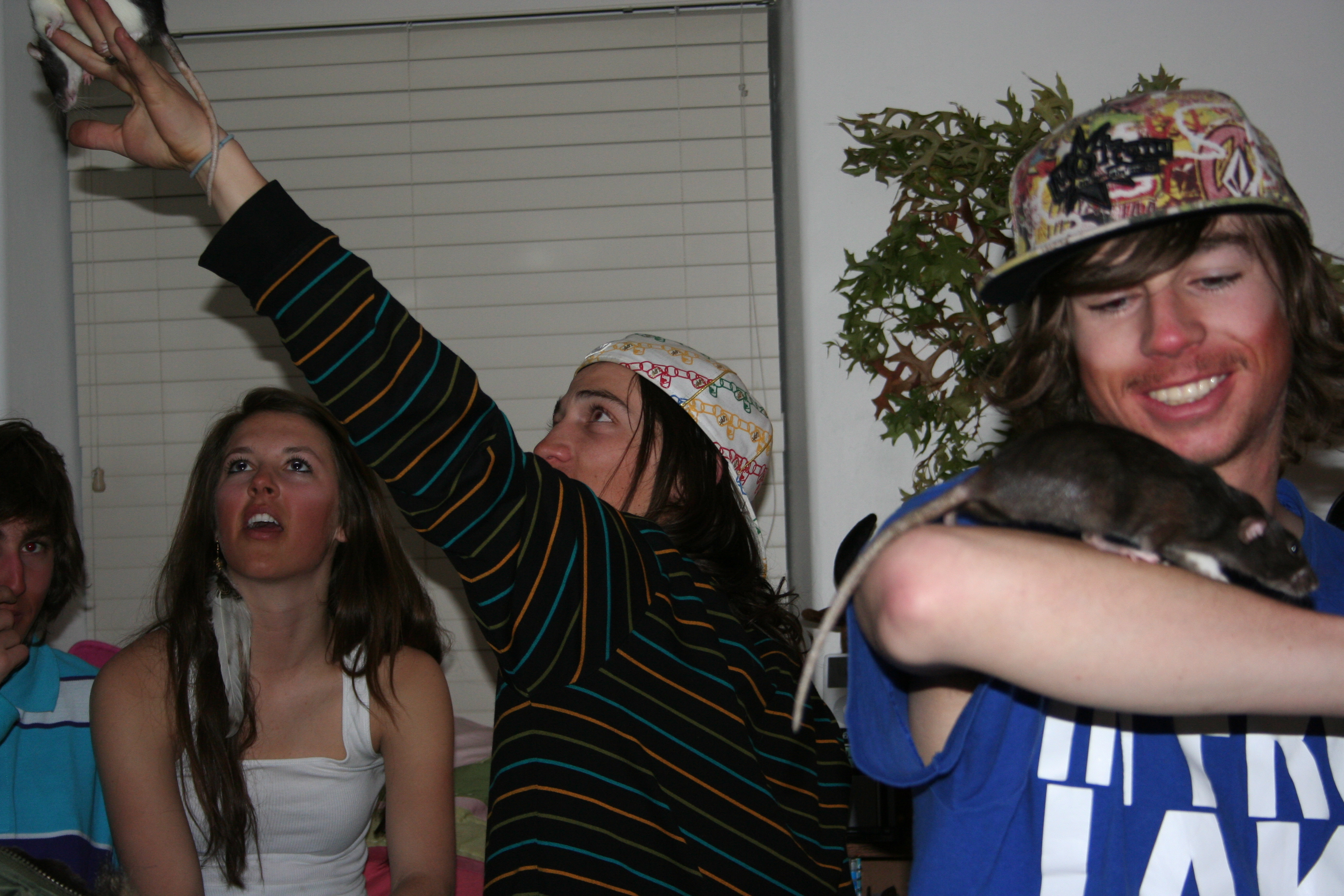 Homies from Bend visit-oh freshman year