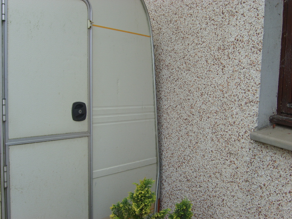 How not to park  a caravan