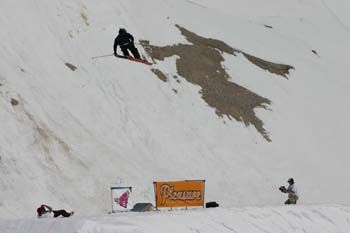 Hucking for the cameras