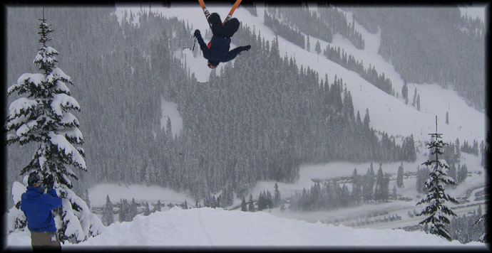 Huge backflip leg lag