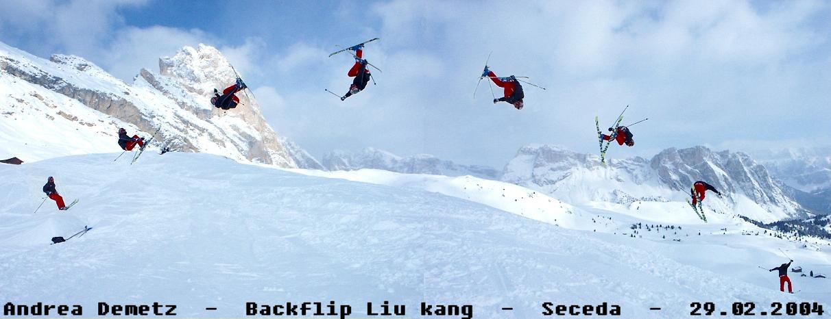 Huge backflip lui kang 30meters clean landing