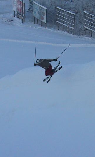 I am just about to crash my mute at the Himos super-pipe